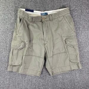 Polo Ralph Lauren Cargo Shorts Men 38 The Gellar Fatigue Utility Vintage NEW